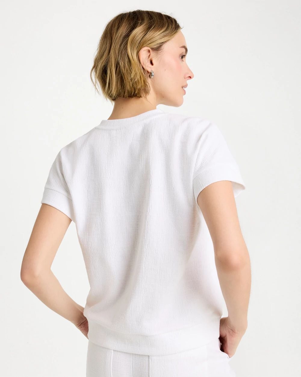 トップス M Zenergy® Crosshatch Knit Top | Chico's